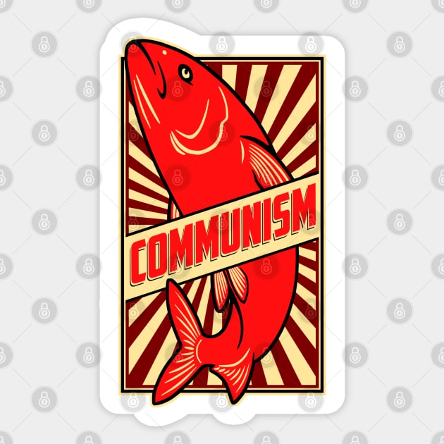 Just A Red Herring Sticker by AngryMongoAff